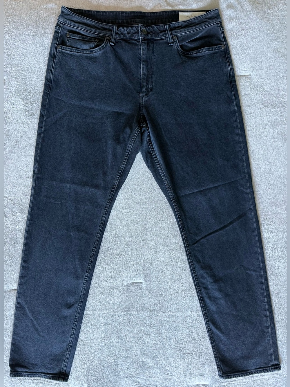 rag & bone Fit 3 Athletic Jeans Men’s 36x32 Jericho Dark Blue Stretch